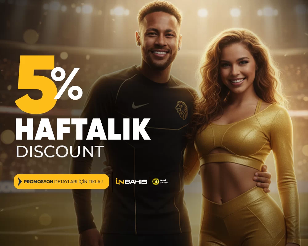 HAFTALIK %5 DİSCOUNT