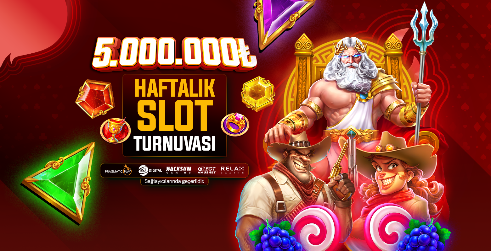 5.000.000₺ Ödül Havuzlu
KAVBET Özel Slot Turnuvası!