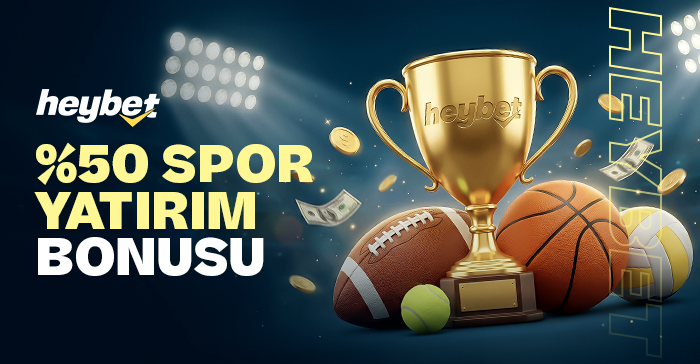 %50  SPOR YATIRIM BONUSU