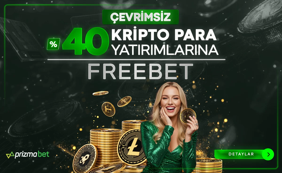 KRİPTO PARA YATIRIMLARINA %40 ÇEVRİMSİZ FREEBET