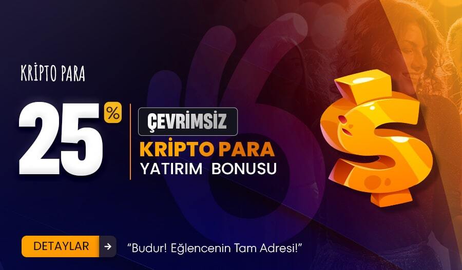 %25 ÇEVRİMSİZ KRİPTO YATIRIM BONUSU