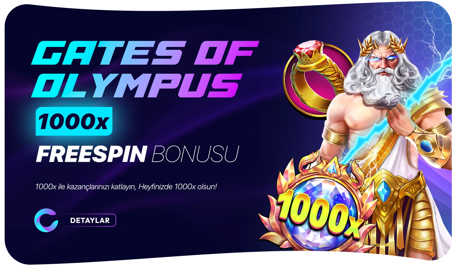 GATES OF OLYMPUS 1000X FREESPİN