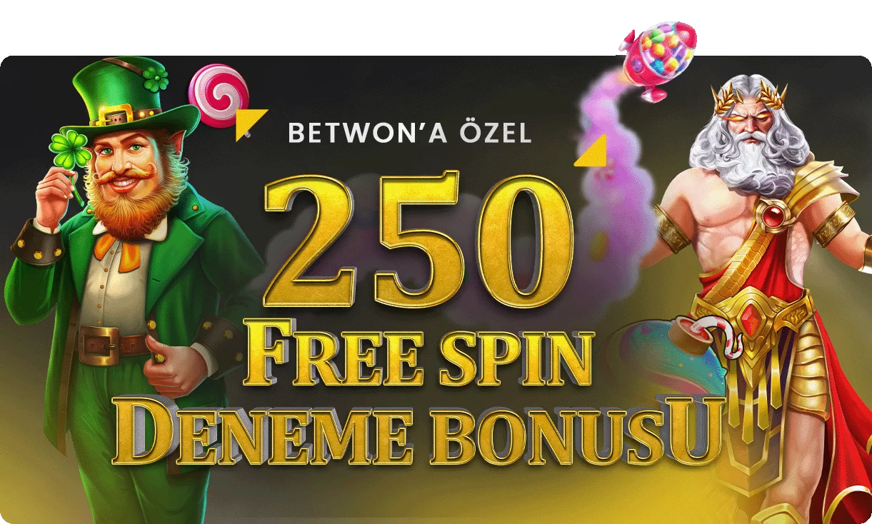 250 FREESPİN DENEME BONUSU