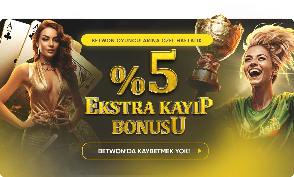 HAFTALIK %5 EKSTRA KAYIP BONUSU