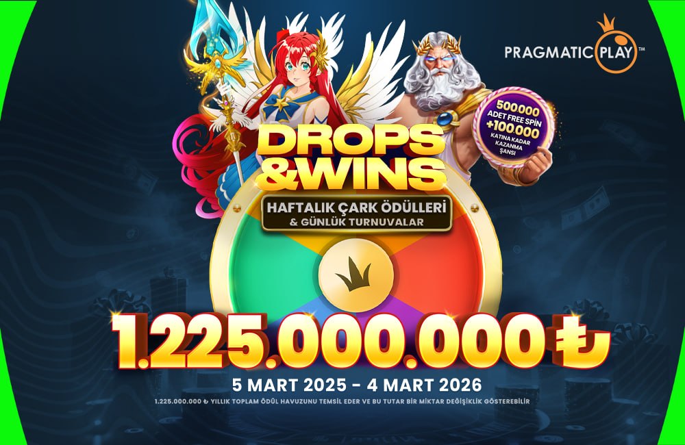 Drops & Wins Turnuvası!