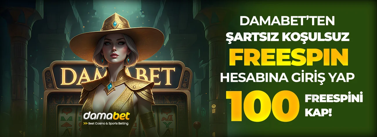 HESABINA GİRİŞ YAP! 100 FREESPİN KAP!