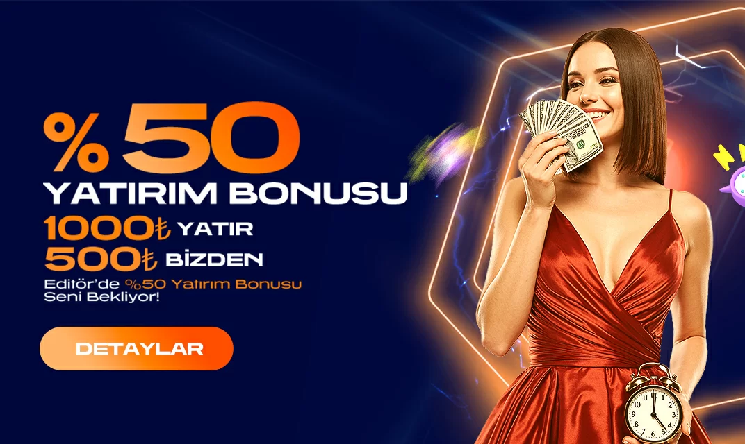 %50 Yatırım Bonusu