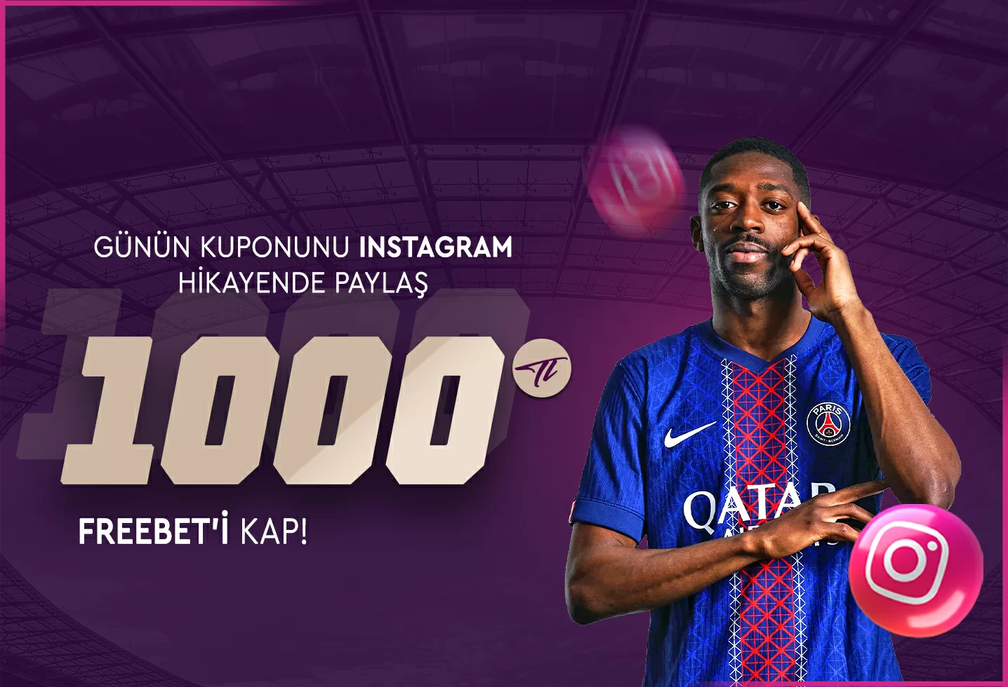 GÜNÜN KUPONUNU PAYLAŞ FREEBETİ KAP