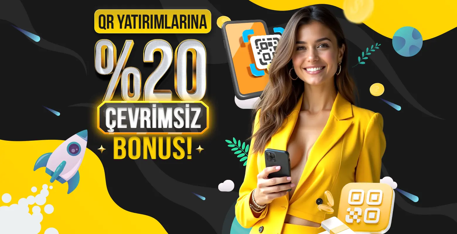 QR  ile yaptığınız yatırımlara günlük 4000₺’ye kadar yatırım bonusu Lunabet’te.
