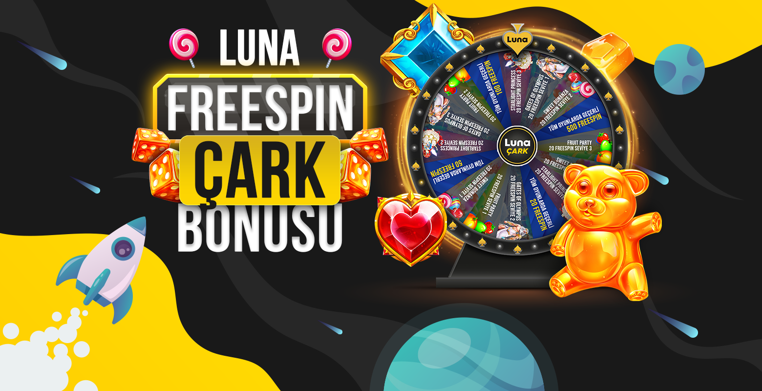 Luna Freespin Çarkı Yatırıma Freespin Kazanma Şansı