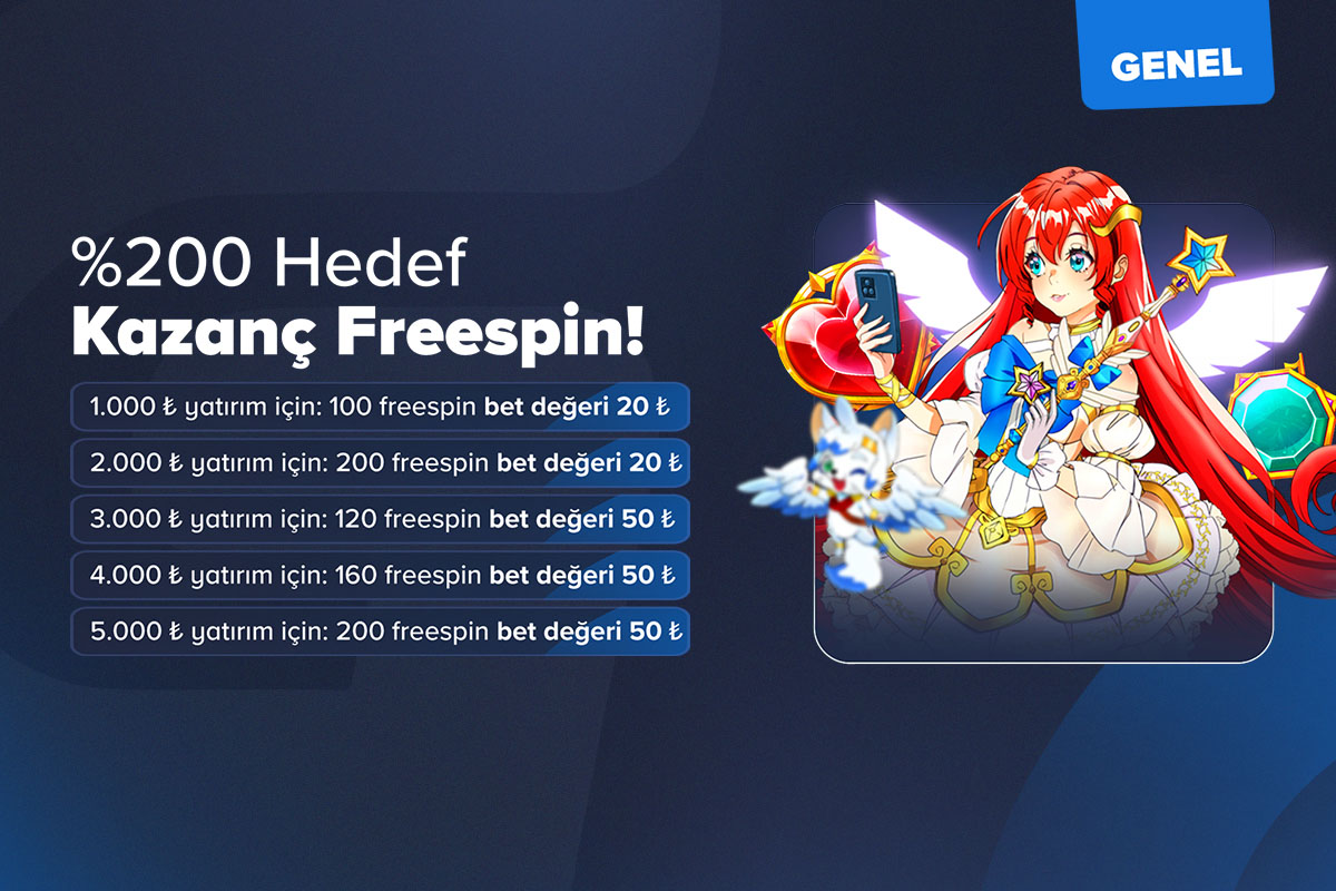 %200 Hedef Kazanç Freespin