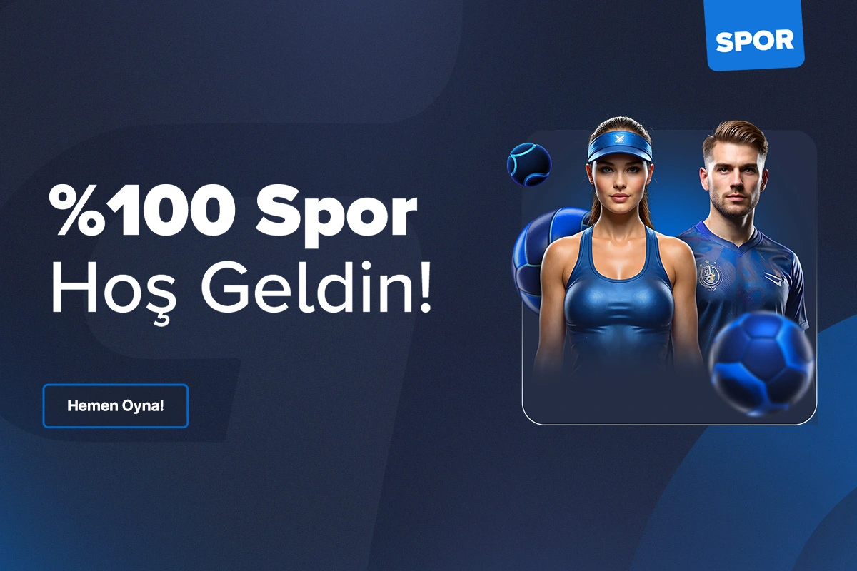 %100 Spor Hoş Geldin Bonusu