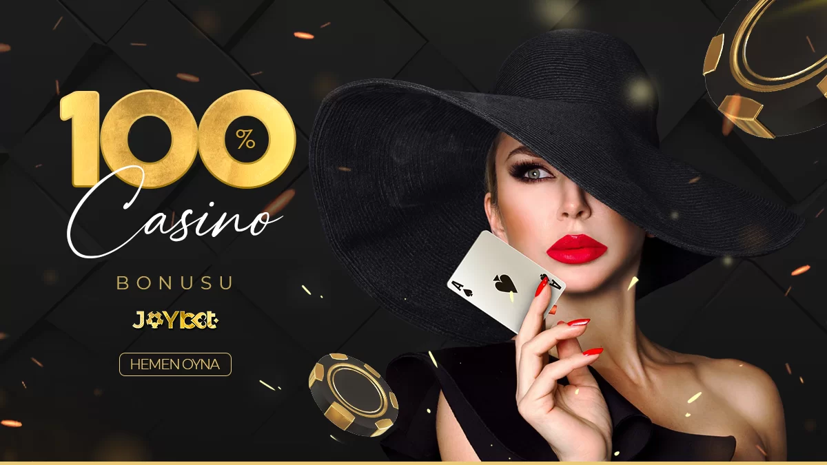 CASİNO YATIRIMINA %100 BONUS