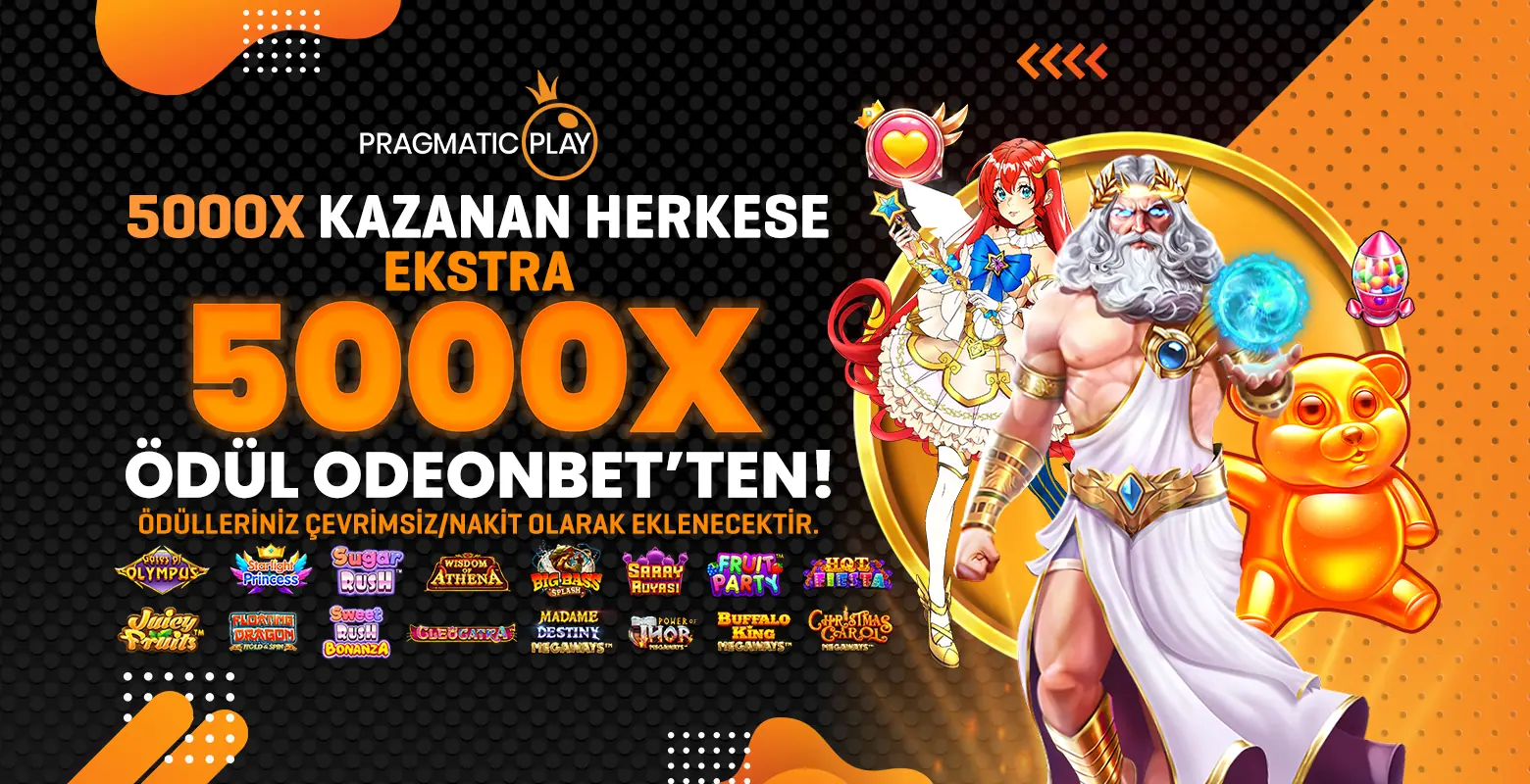 5000x Kazanan Herkese Ekstra 5000X Ödül Odeonbet’ten!