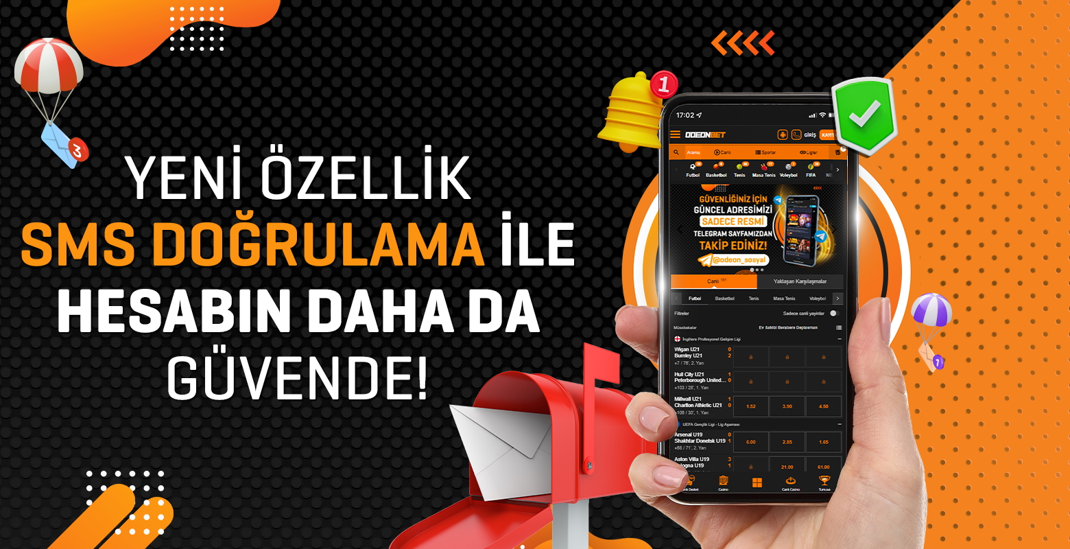 SMS Doğrulamayı aktif edip hesabınızı daha güvenli hale getirin!