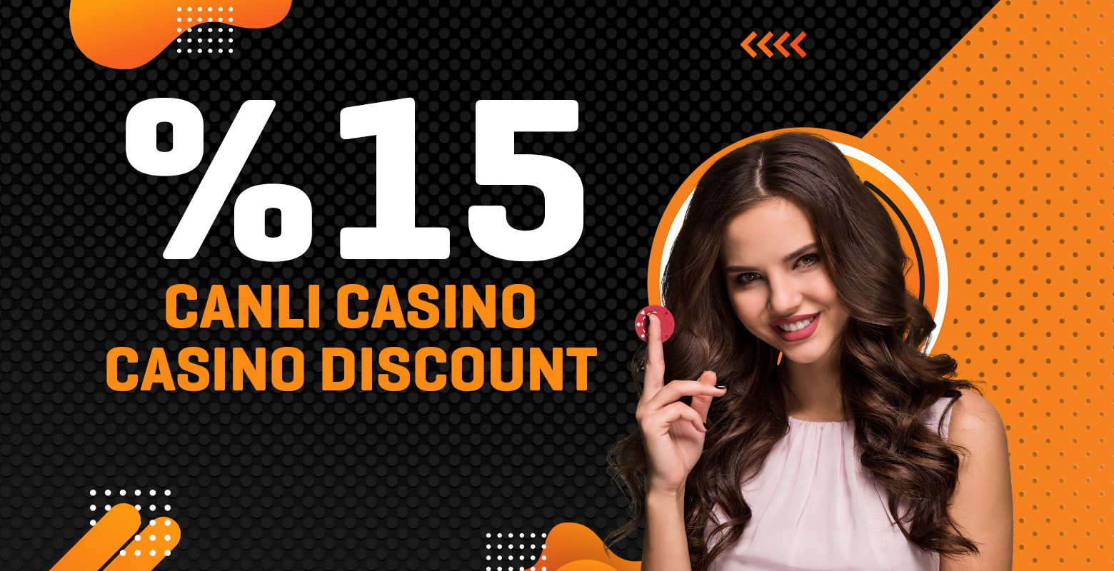 Günlük %15 Canlı Casino & Casino Kayıp Bonusu ile kazanmak çok keyifli!