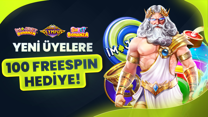 Yeni Üyelere 100 Freespin Hediye!