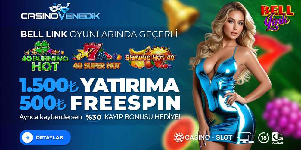 1500 YATIRIMA 500 FREESPIN +%30 KAYIP BONUSU