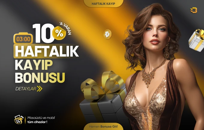 %10 Haftalık VIP Kayıp Bonusu
