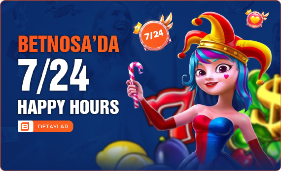 BetnoSA'da 7/24 Happy Hours
