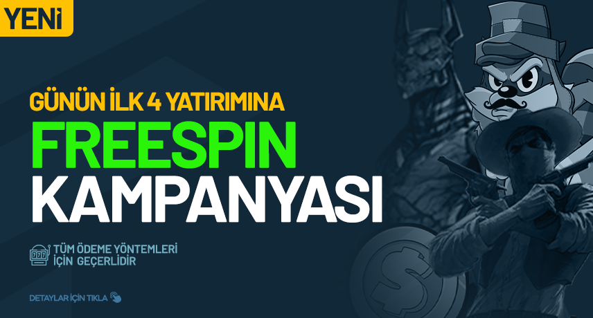 4 YATIRIMINA FREESPİN