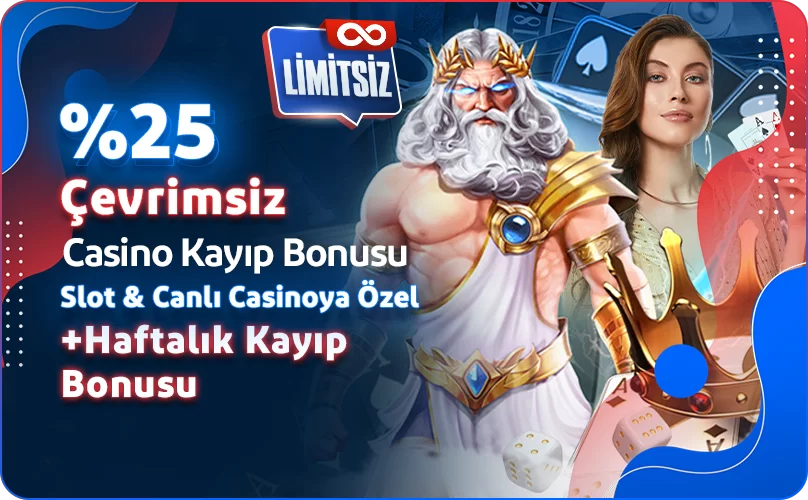 %25 Casino Kayıp Bonusu