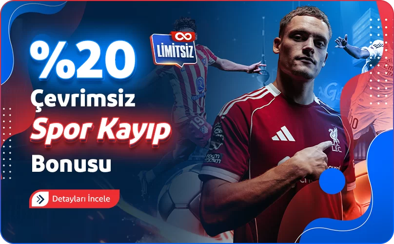 %20 Spor Kayıp Bonusu