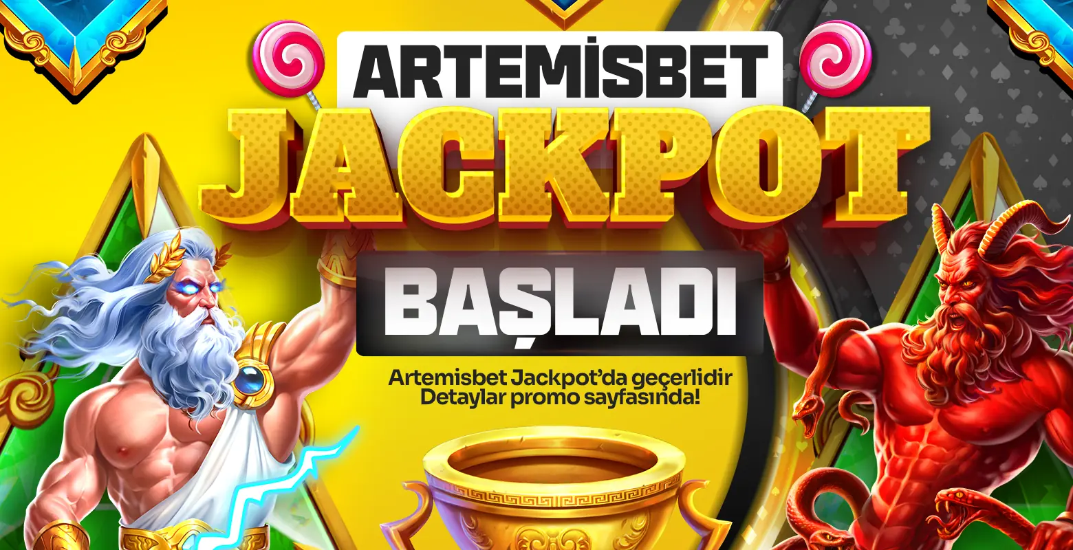 Artemisbet Jackpot
Artemisbet Jackpot oyunlarında ekstra kazancı kaçırma!