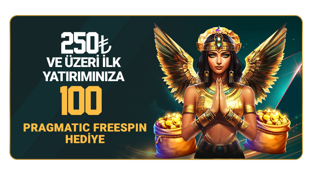 İLK YATIRIMA ÖZEL 100 FREESPİN