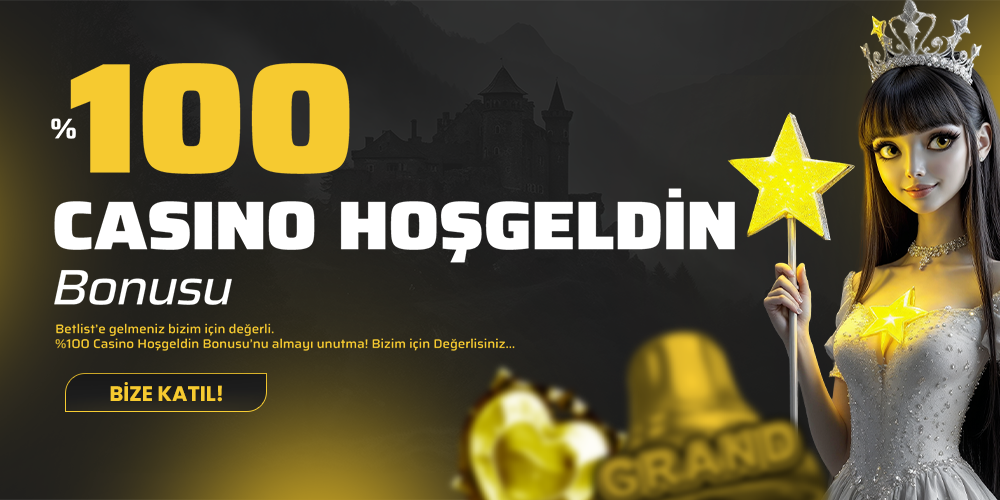 %100 Hoş Geldin Casino Bonusu – Bonus Şartları