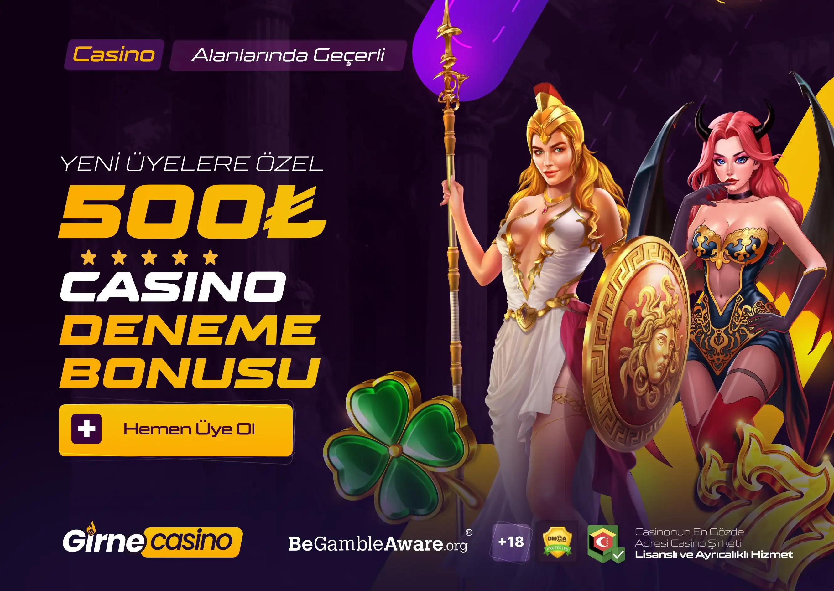 500₺ DENEME BONUSU