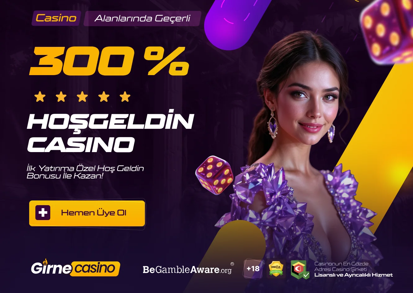 %300 CASİNO HOŞGELDİN