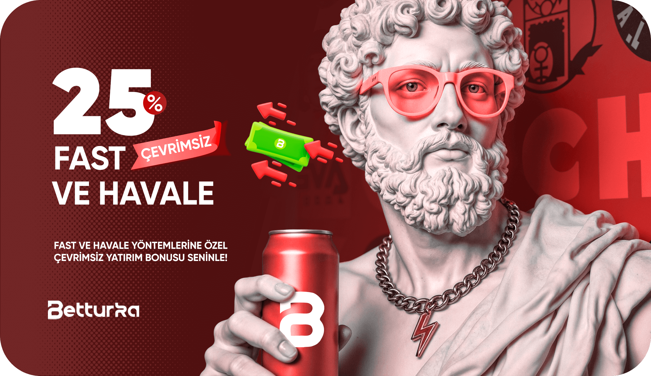 %25 FAST HAVALE ÇEVRİMSİZ BONUS