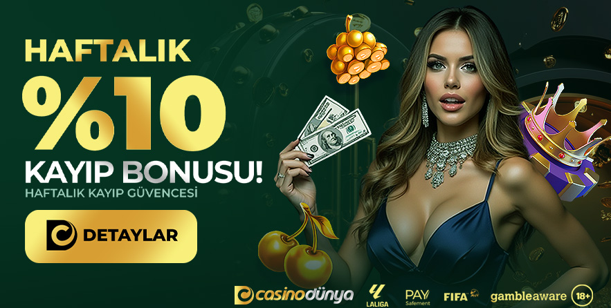 %10 Haftalık Kayıp Bonusu